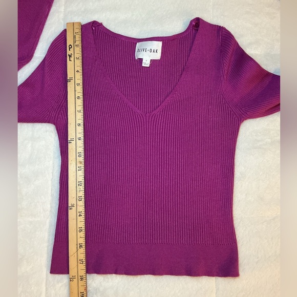 Elegant Pink Knit Skirt - Picture 5 of 11